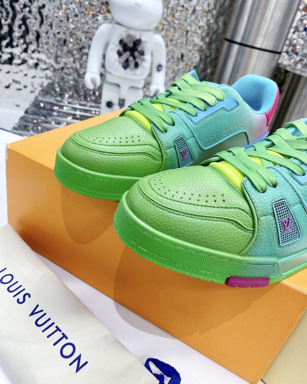 Louis Vuitton Women's LV Trainers Multicolor For Women LV