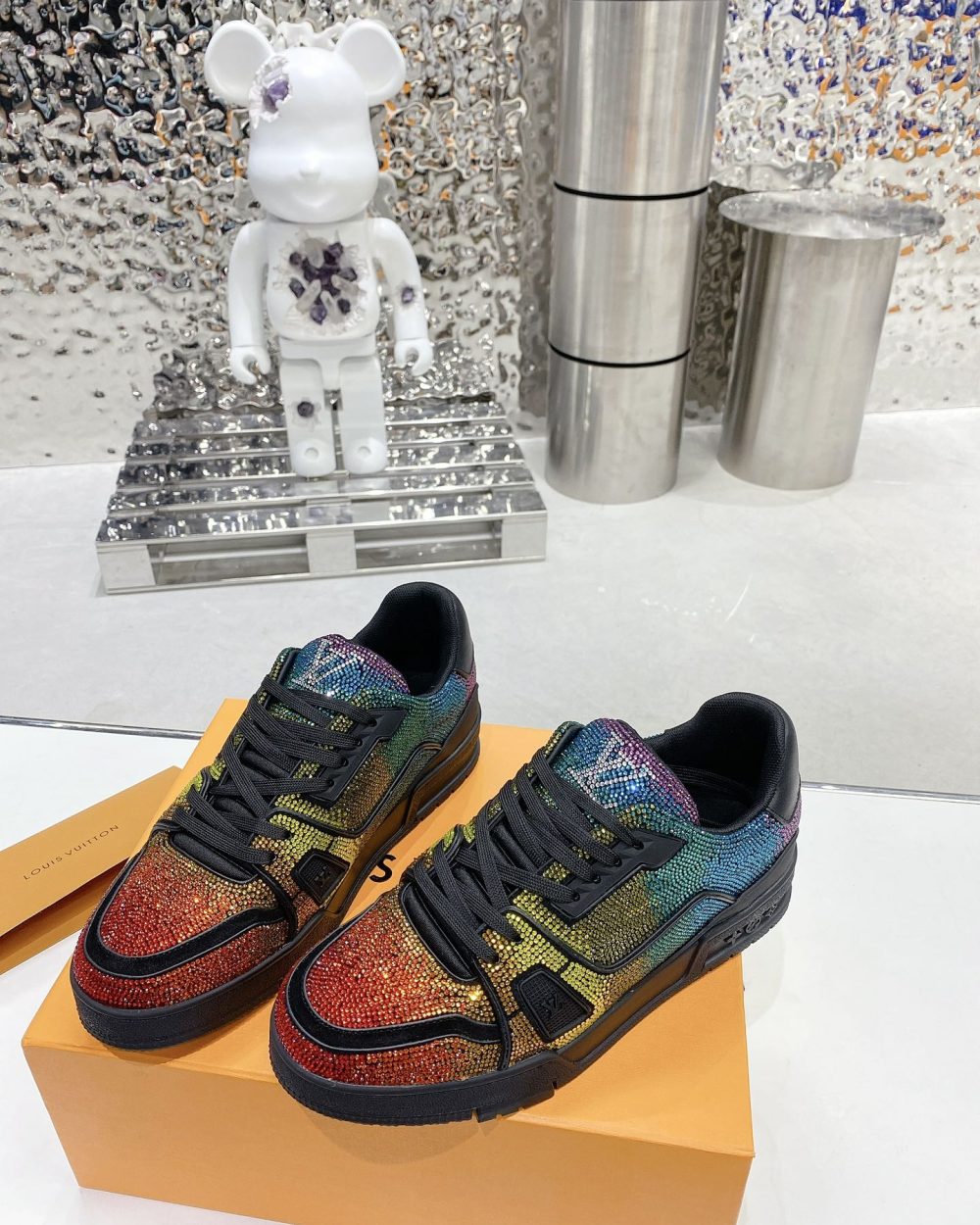 Louis Vuitton Women's LV Trainers Multicolor For Women LV