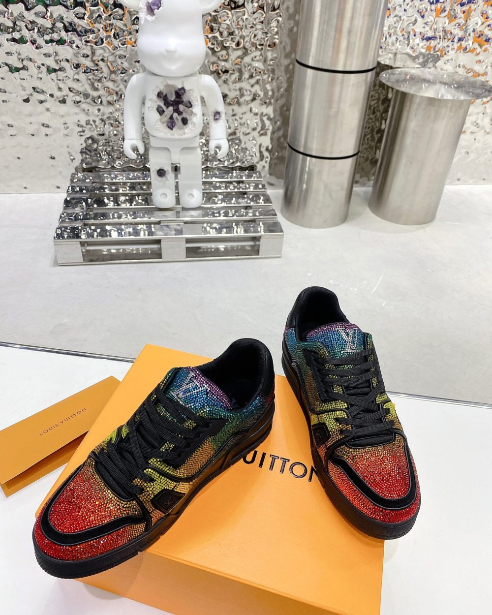 Louis Vuitton Women's LV Trainers Multicolor For Women LV