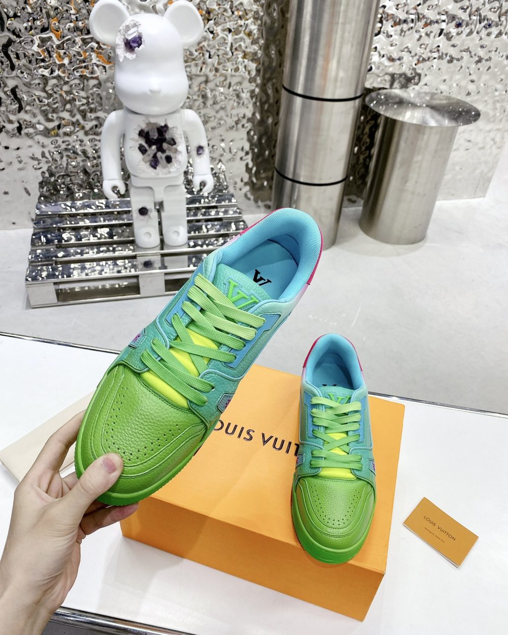 Louis Vuitton Women's LV Trainers Multicolor For Women LV