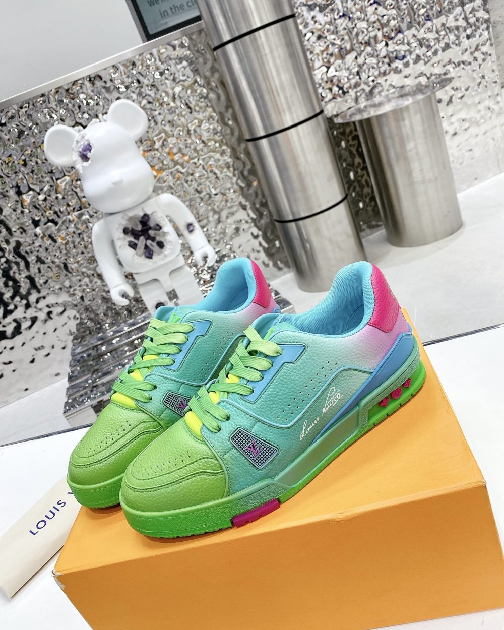 Louis Vuitton Women's LV Trainers Multicolor For Women LV