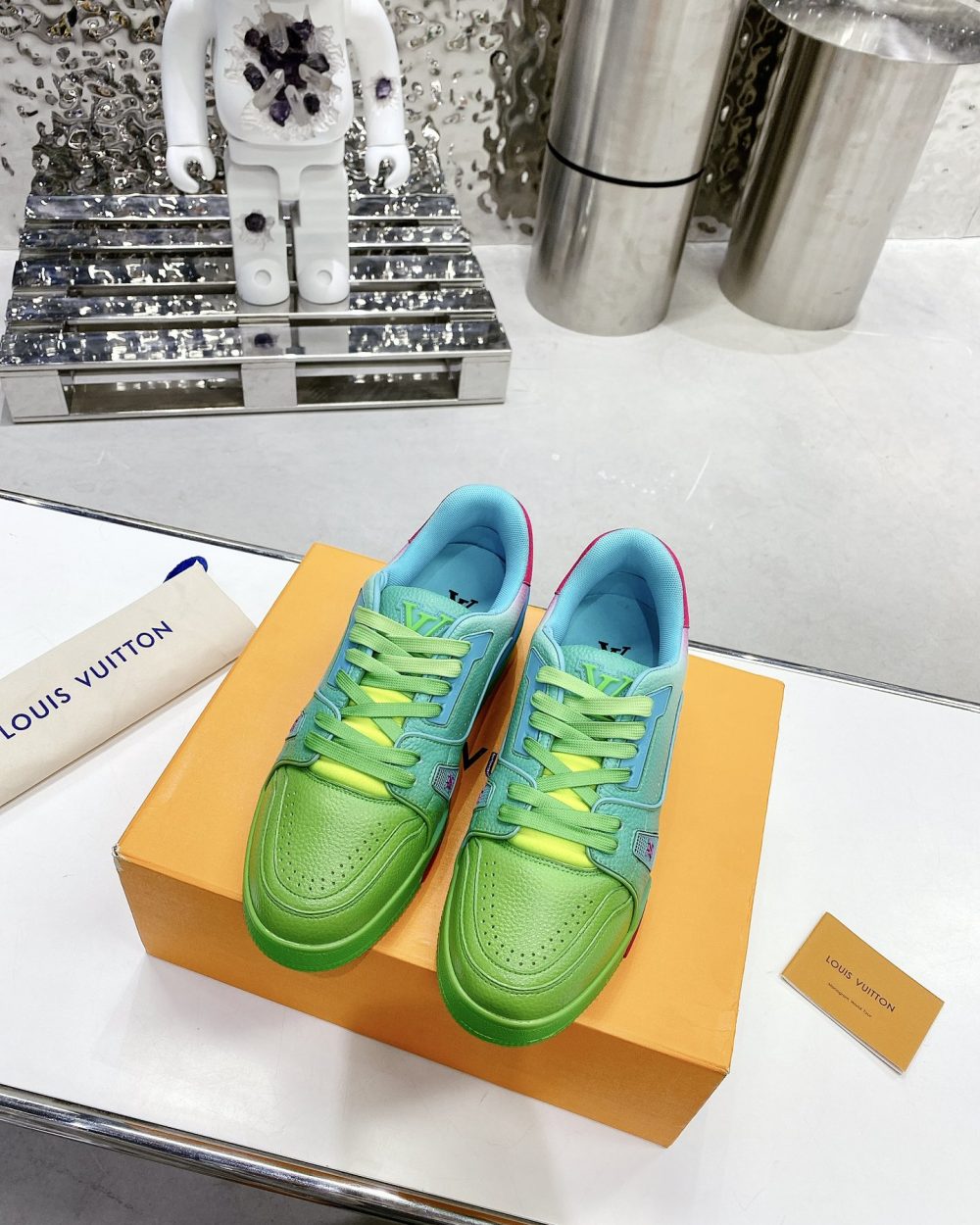 Louis Vuitton Women's LV Trainers Multicolor For Women LV