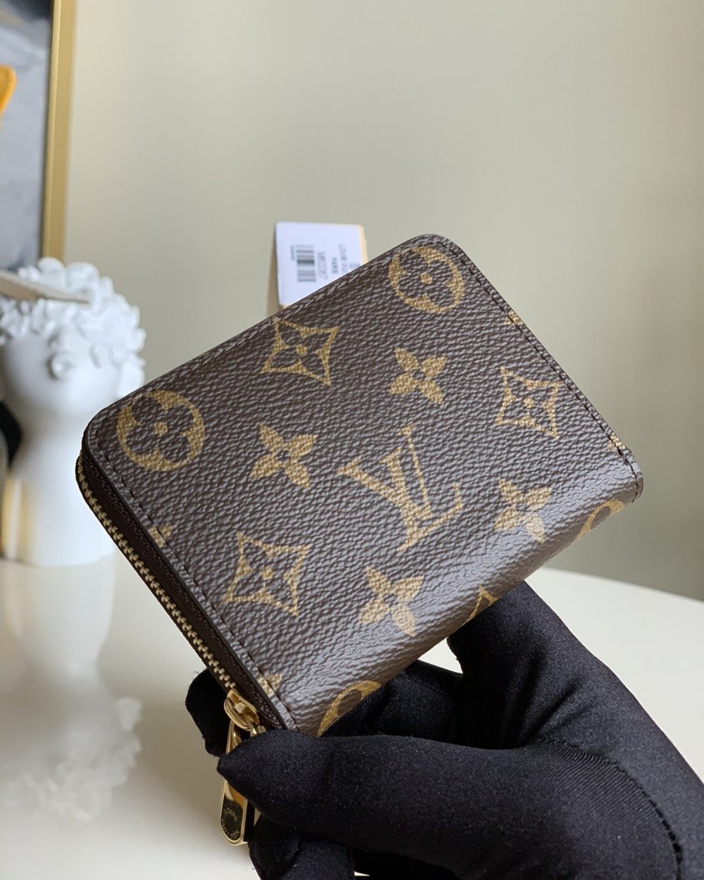 1:1 Replica Louis Vuitton Zippy Coin Purse In Monogram Canvas For Women, Women's Wallet 11cm LV M60067