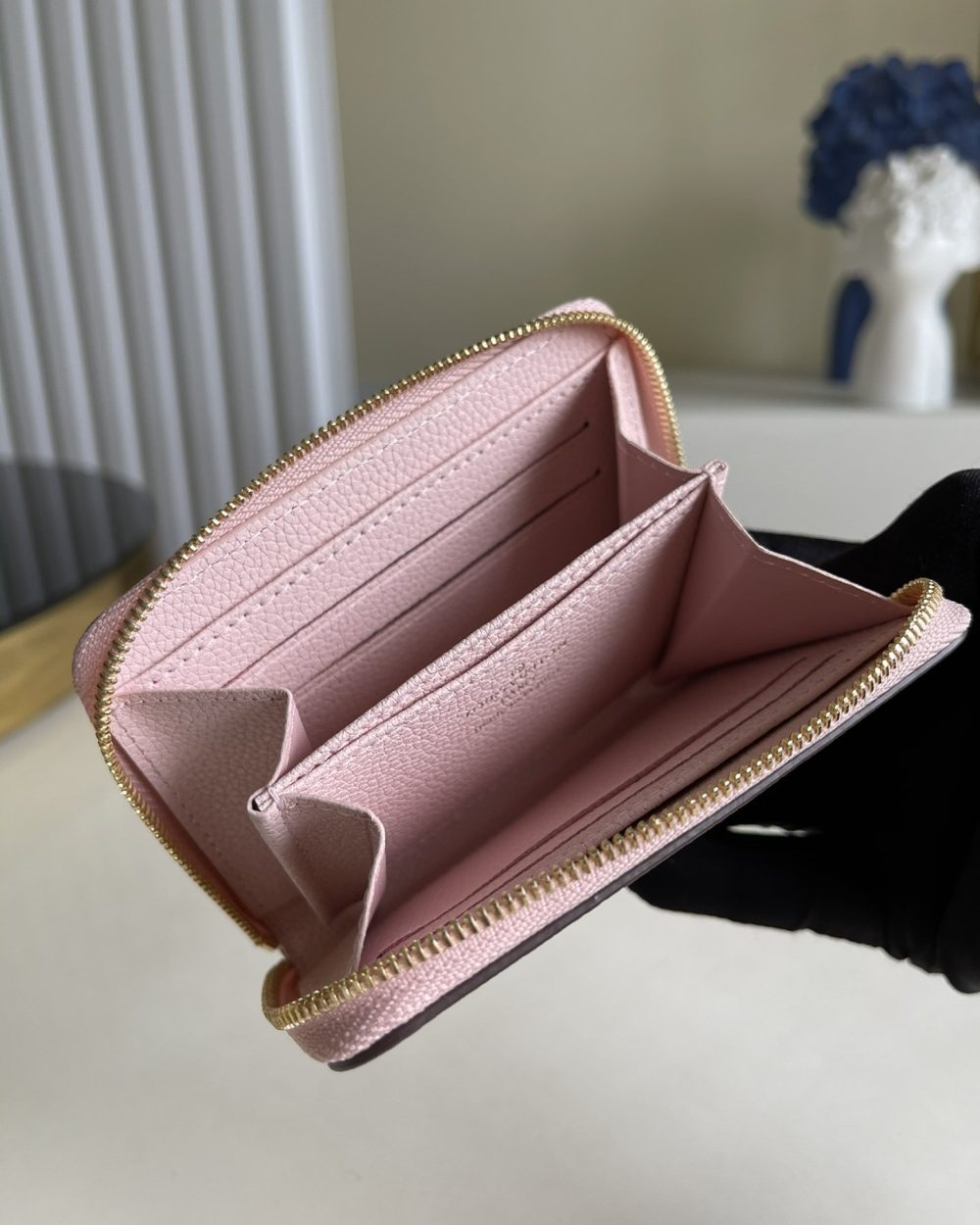 1:1 Replica Louis Vuitton Zippy Coin Purse Monogram Empreinte For Women, Women's Wallet 4.3in/11cm LV