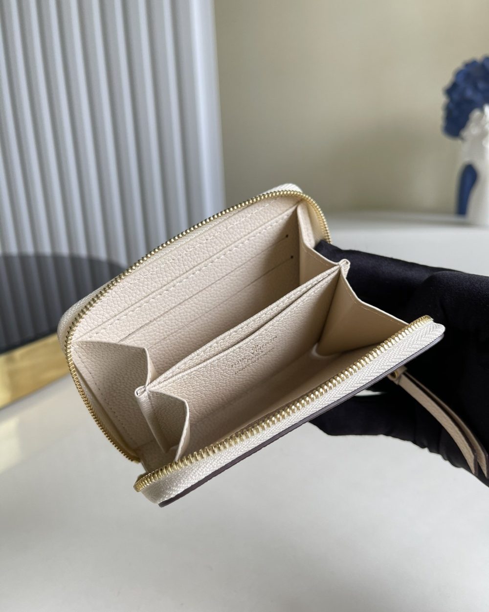 1:1 Replica Louis Vuitton Zippy Coin Purse Monogram Empreinte For Women, Women's Wallet 4.3in/11cm LV