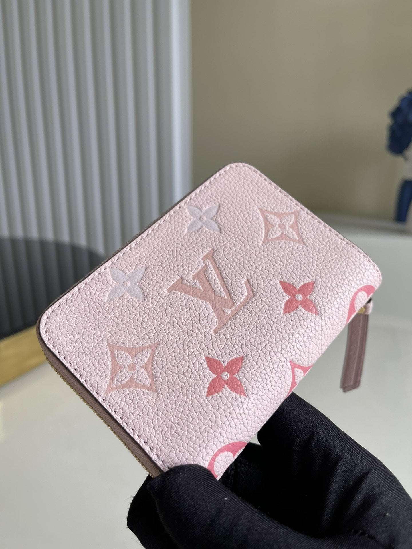 1:1 Replica Louis Vuitton Zippy Coin Purse Monogram Empreinte For Women, Women's Wallet 4.3in/11cm LV