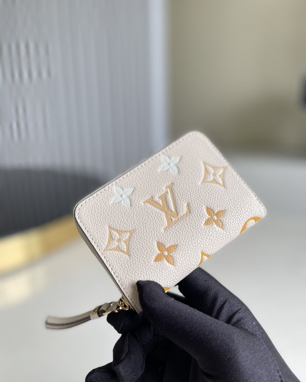 1:1 Replica Louis Vuitton Zippy Coin Purse Monogram Empreinte For Women, Women's Wallet 4.3in/11cm LV