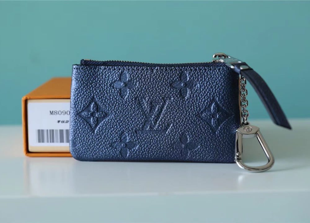 1:1 Replica Louis Vuitton Zippy Wallet Monogram Empreinte Black For Women, Women's Wallets 7.9in/20cm LV