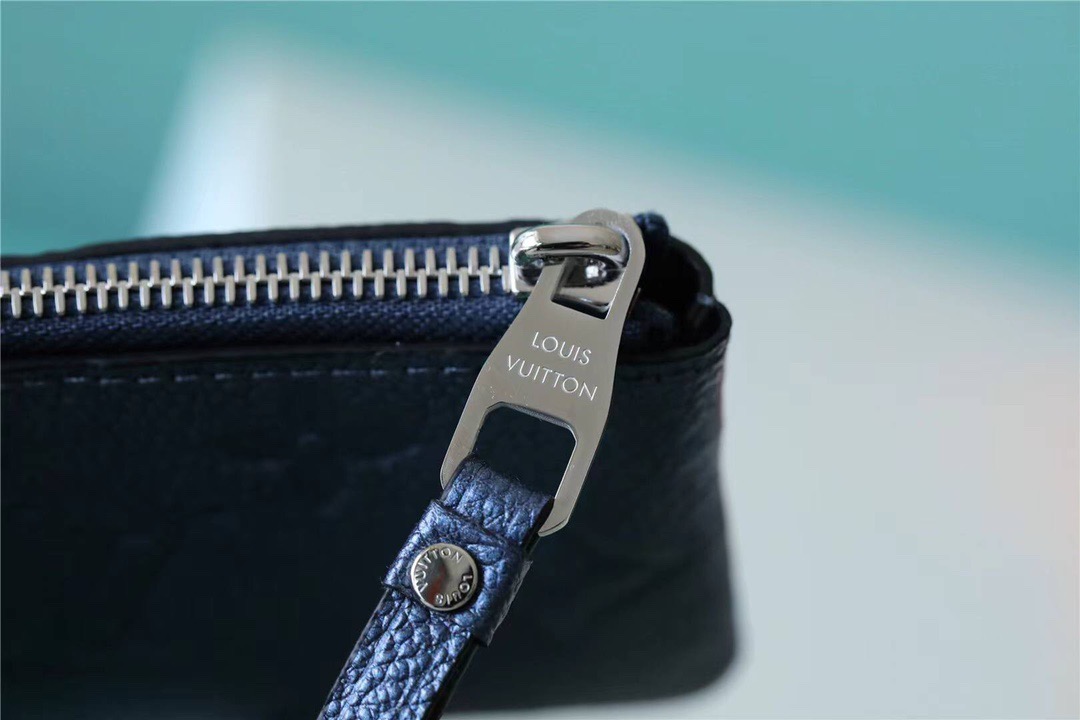 1:1 Replica Louis Vuitton Zippy Wallet Monogram Empreinte Black For Women, Women's Wallets 7.9in/20cm LV - Image 5