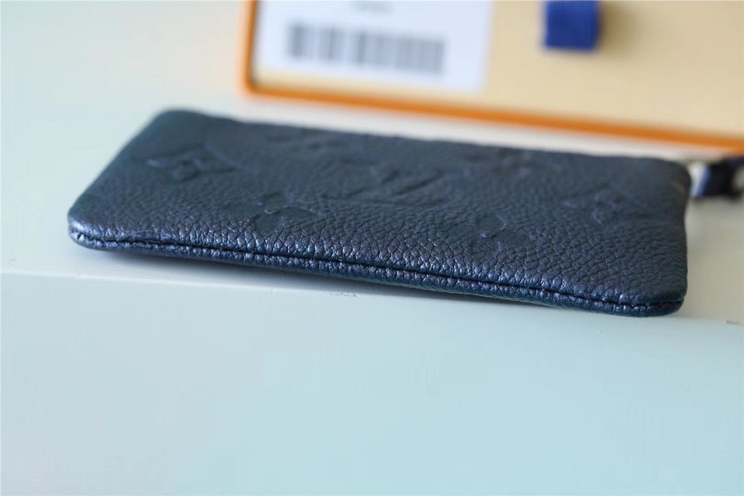 1:1 Replica Louis Vuitton Zippy Wallet Monogram Empreinte Black For Women, Women's Wallets 7.9in/20cm LV - Image 4