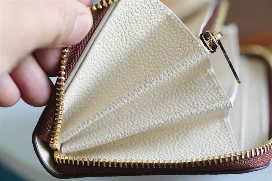 1:1 Replica Louis Vuitton Zippy Wallet Monogram Empreinte By The Pool Grey For Women, Women's Wallets 7.7in/19.5cm LV - Image 7