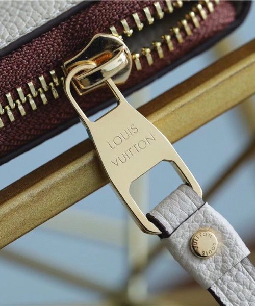 1:1 Replica Louis Vuitton Zippy Wallet Monogram Empreinte By The Pool Grey For Women, Women's Wallets 7.7in/19.5cm LV 