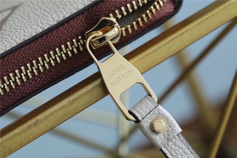 1:1 Replica Louis Vuitton Zippy Wallet Monogram Empreinte By The Pool Grey For Women, Women's Wallets 7.7in/19.5cm LV - Image 8