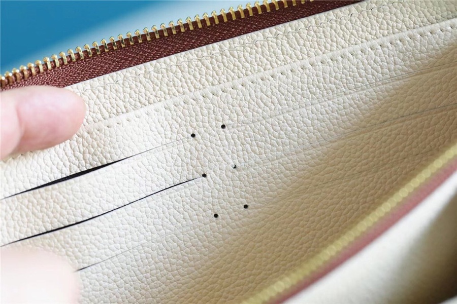 1:1 Replica Louis Vuitton Zippy Wallet Monogram Empreinte By The Pool Grey For Women, Women's Wallets 7.7in/19.5cm LV - Image 9