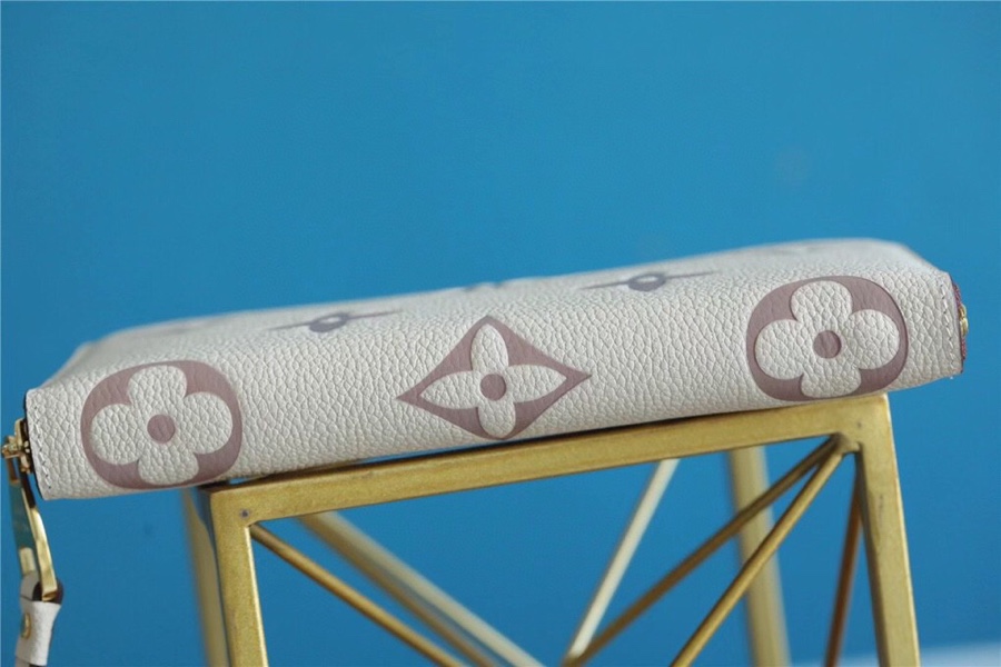 1:1 Replica Louis Vuitton Zippy Wallet Monogram Empreinte By The Pool Grey For Women, Women's Wallets 7.7in/19.5cm LV - Image 2