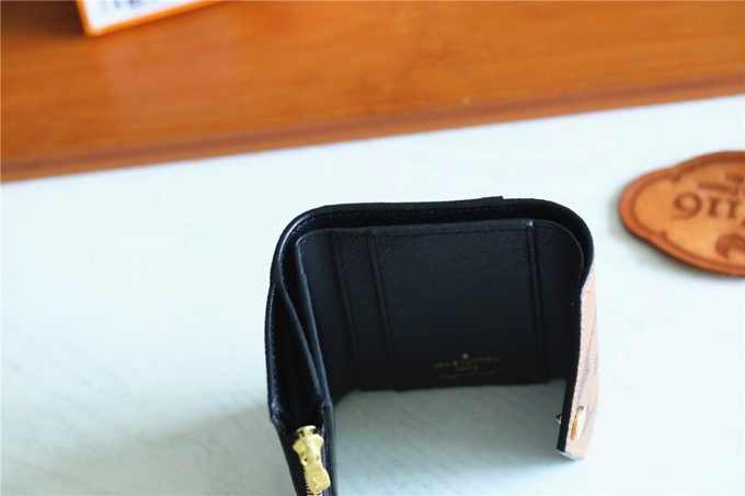 1:1 Replica Louis Vuitton Zoe Wallet Monogram and Monogram Reverse Canvas For Women, Women's Wallets 3.7in/9.5cm LV M80725 - Image 3