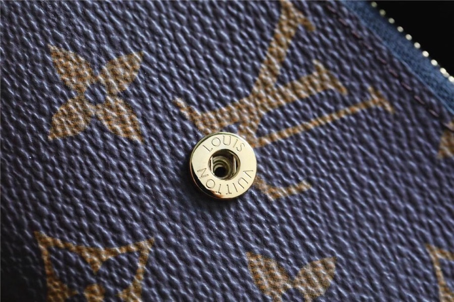 1:1 Replica Louis Vuitton Zoe Wallet Monogram and Monogram Reverse Canvas For Women, Women's Wallets 3.7in/9.5cm LV M80725 - Image 6