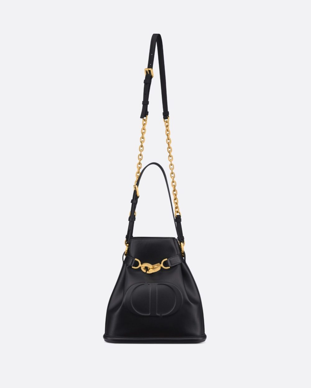 1:1 Replica Medium C'Est Dior Bag Black For Women M2271UBHA_M900 24cm/9.5Inches