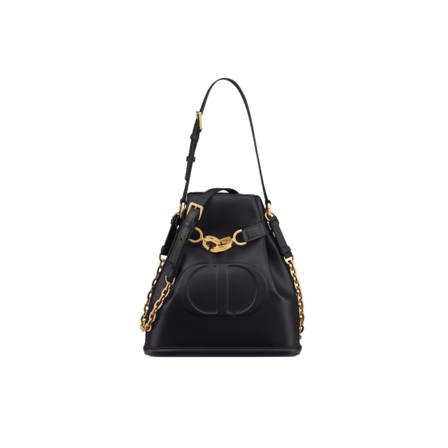 1:1 Replica Medium C'Est Dior Bag Black For Women M2271UBHA_M900 24cm/9.5Inches
