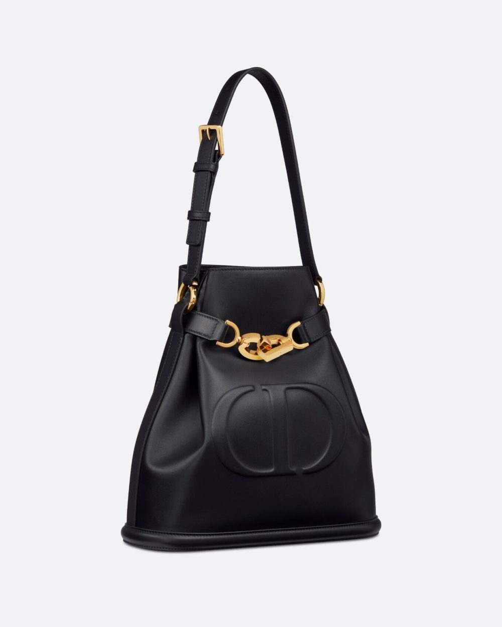 1:1 Replica Medium C'Est Dior Bag Black For Women M2271UBHA_M900 24cm/9.5Inches
