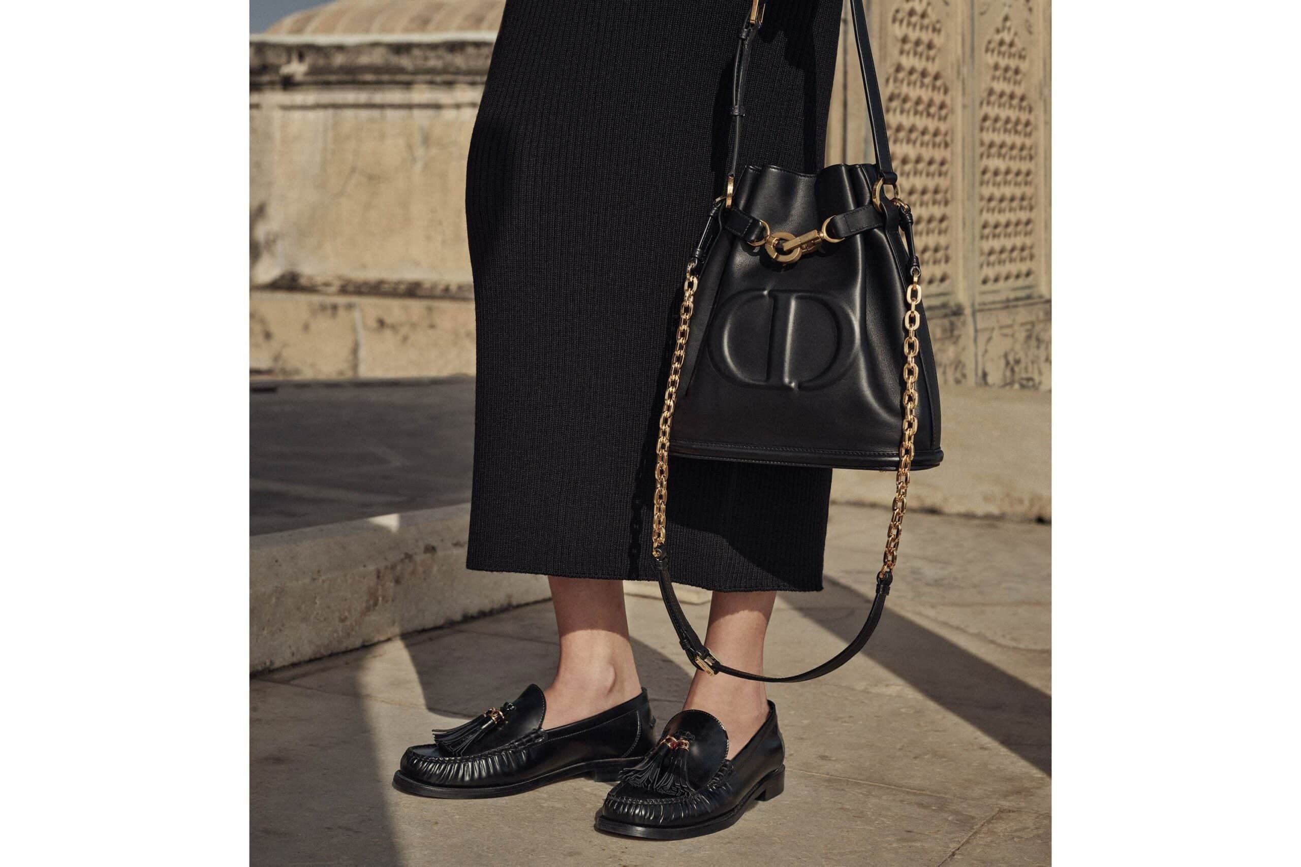 1:1 Replica Medium C'Est Dior Bag Black For Women M2271UBHA_M900 24cm/9.5Inches - Image 2