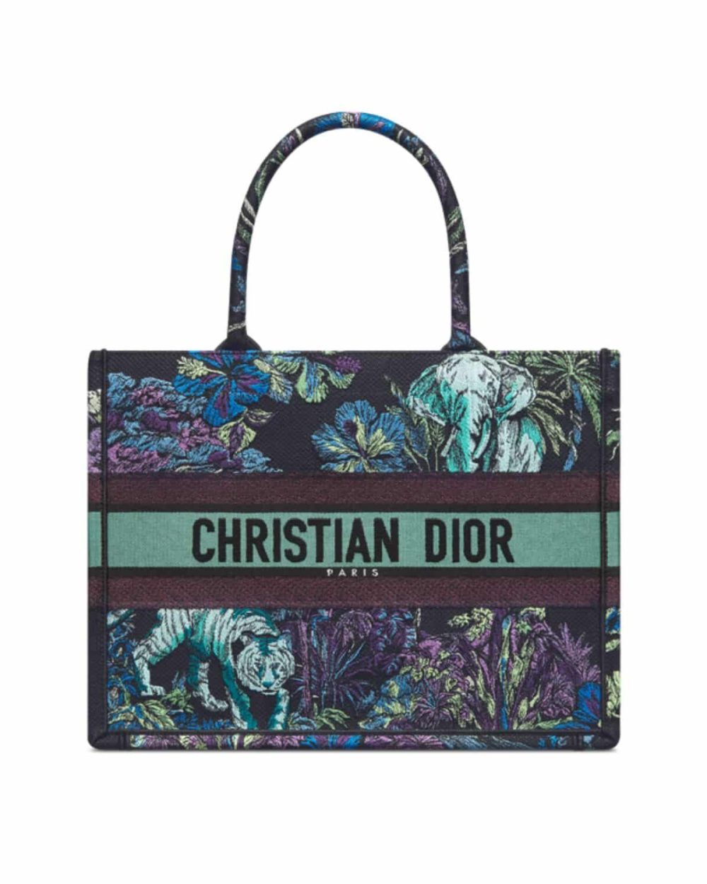 1:1 Replica Medium Dior Book Tote Blue Multicolor For Women M1296ZEUP_M928- 36 Cm/ 14 Inches