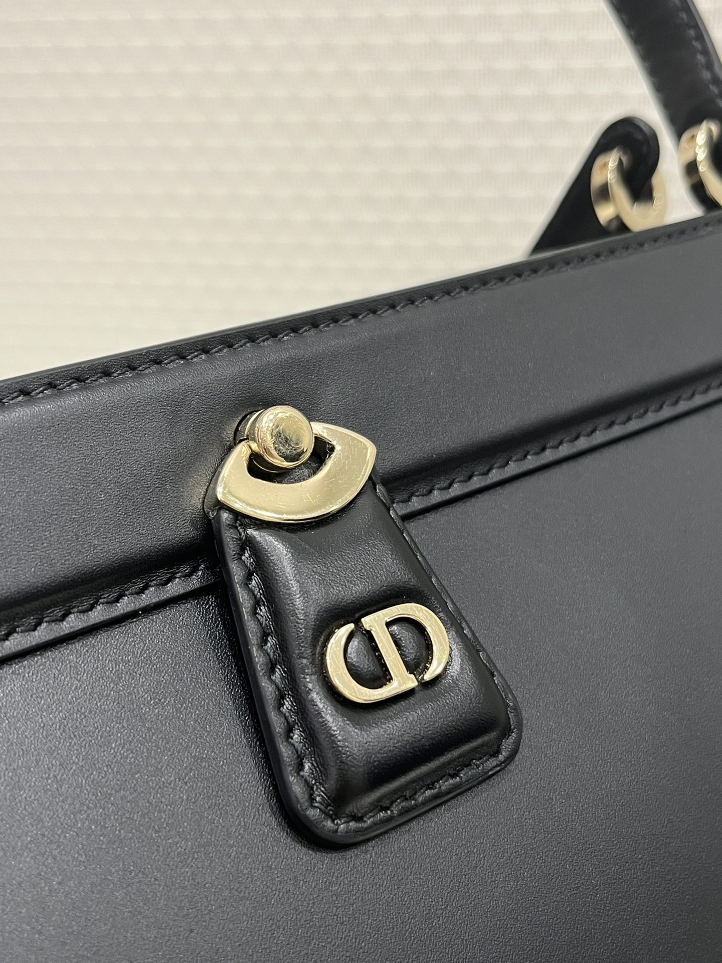 1:1 Replica Medium Dior Key Bag Black For Women 12in/30 cm M1843OBEQ_M900 - Image 3