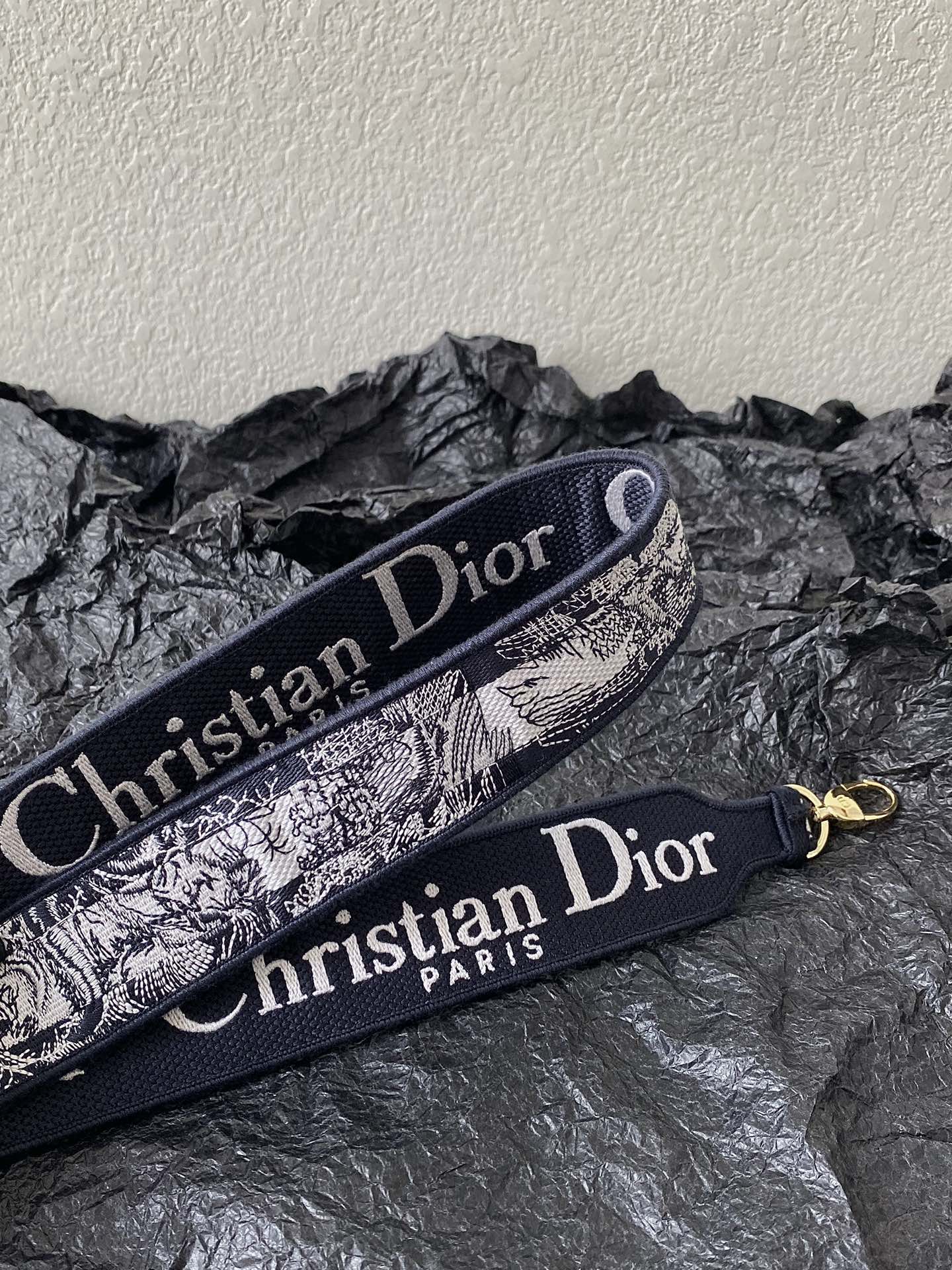 1:1 Replica Medium Lady D-Lite Bag Black For Women 9.5in/ 24cm - Image 8