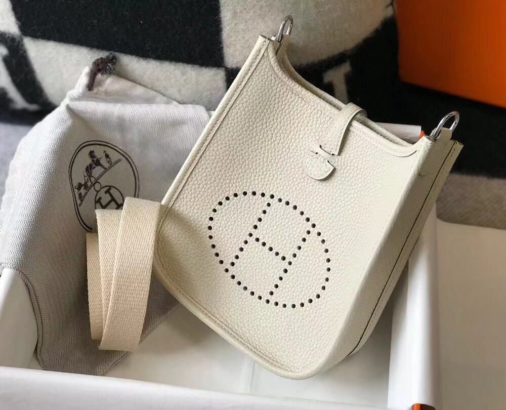 1:1 Replica Mini Evelyne Bag Green Khaki/White/Black/Brown For Women 18cm / 7in