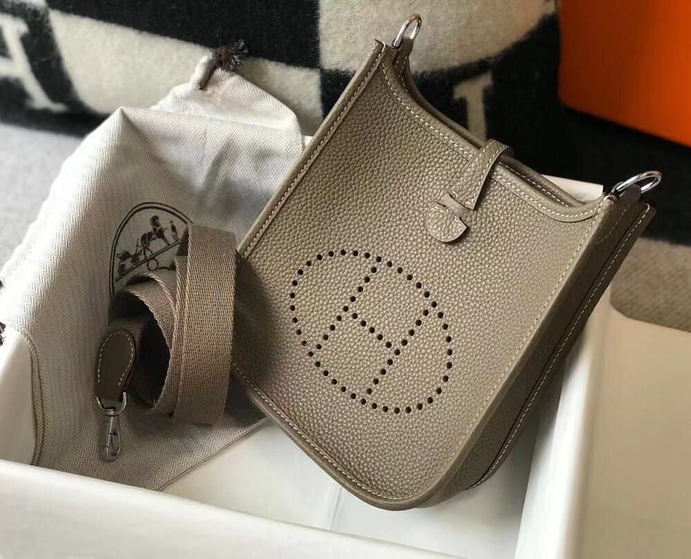 1:1 Replica Mini Evelyne Bag Green Khaki/White/Black/Brown For Women 18cm / 7in