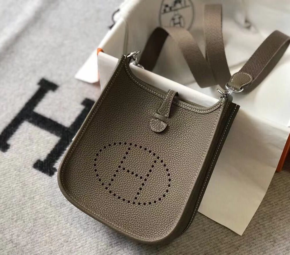 1:1 Replica Mini Evelyne Bag Green Khaki/White/Black/Brown For Women 18cm / 7in