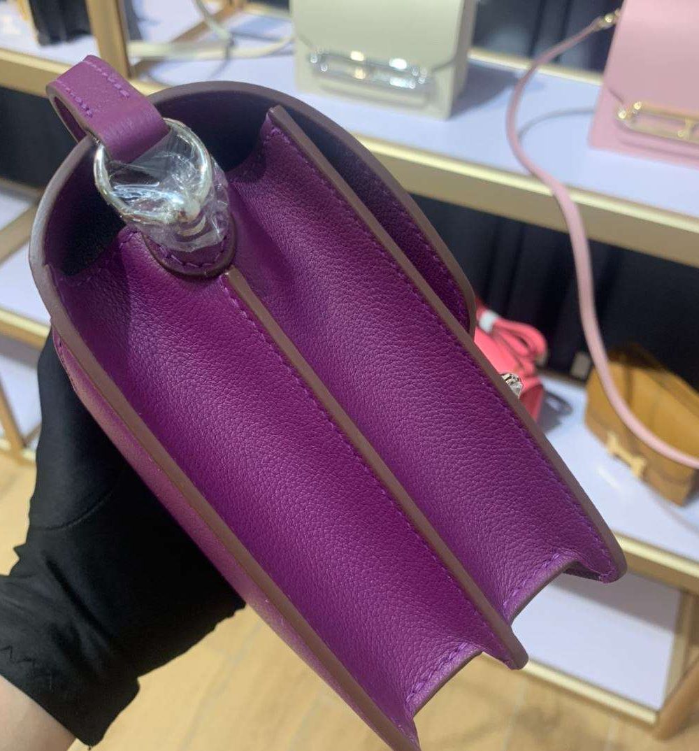 1:1 Replica Mini Evercolor Sac Roulis 19 Black/Green/Purple/Light Pink For Women 19cm / 7.4in