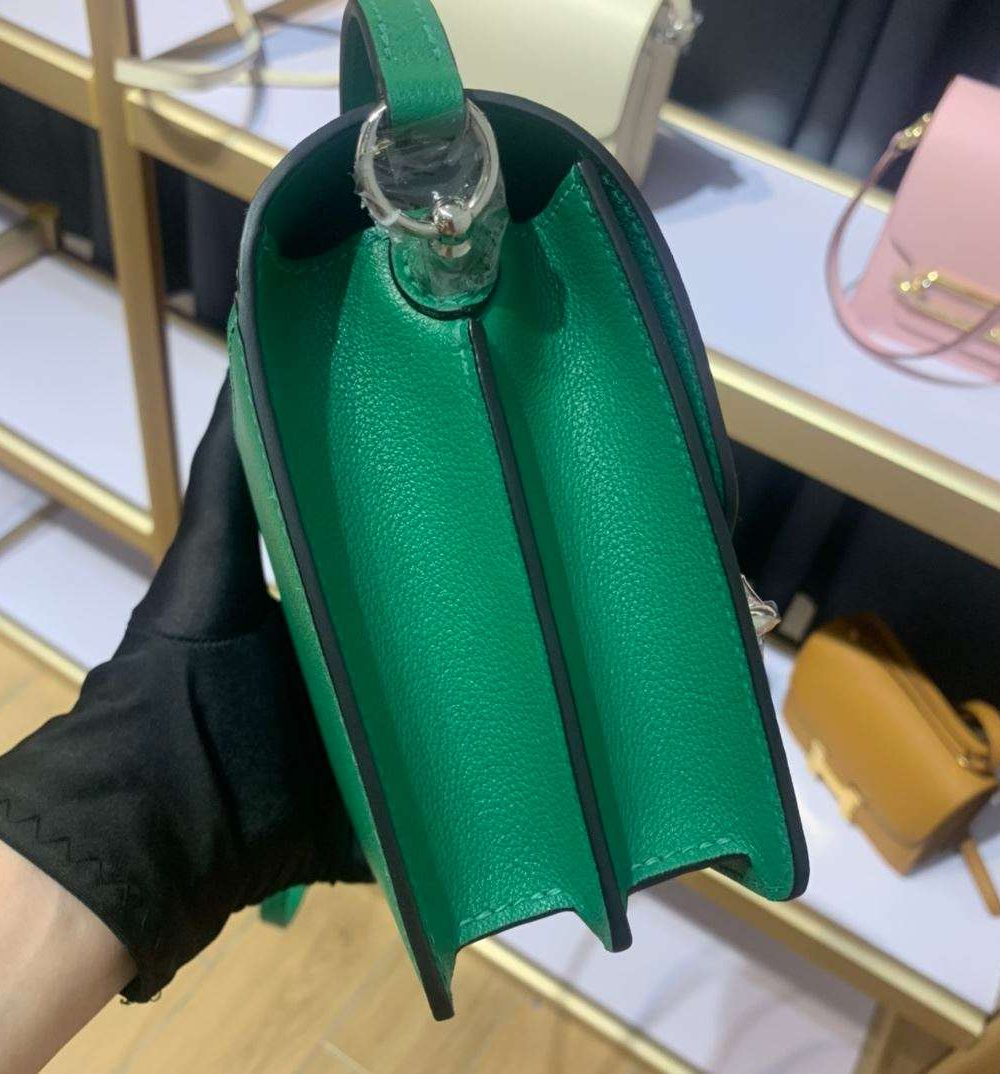 1:1 Replica Mini Evercolor Sac Roulis 19 Black/Green/Purple/Light Pink For Women 19cm / 7.4in