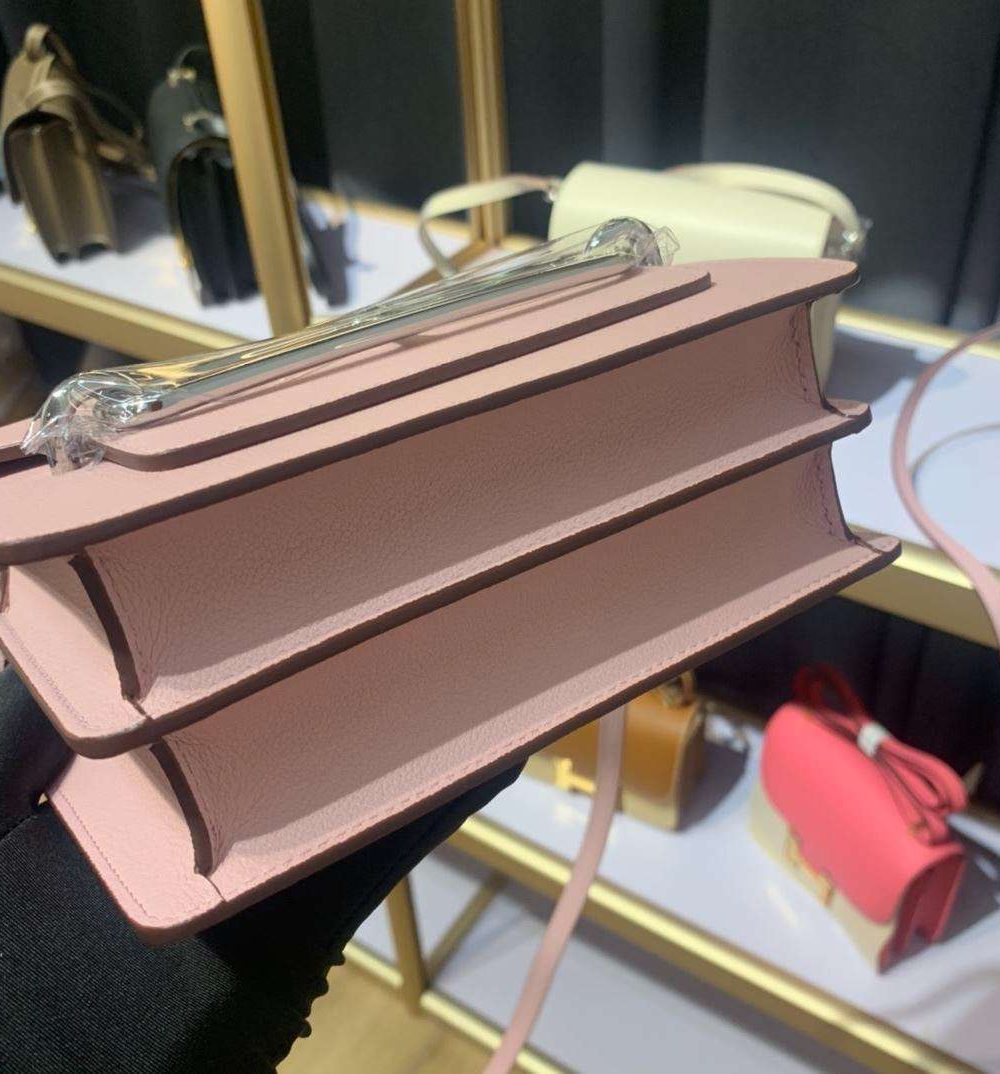 1:1 Replica Mini Evercolor Sac Roulis 19 Black/Green/Purple/Light Pink For Women 19cm / 7.4in