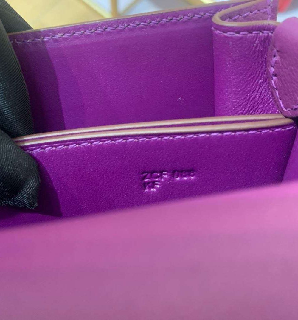 1:1 Replica Mini Evercolor Sac Roulis 19 Black/Green/Purple/Light Pink For Women 19cm / 7.4in