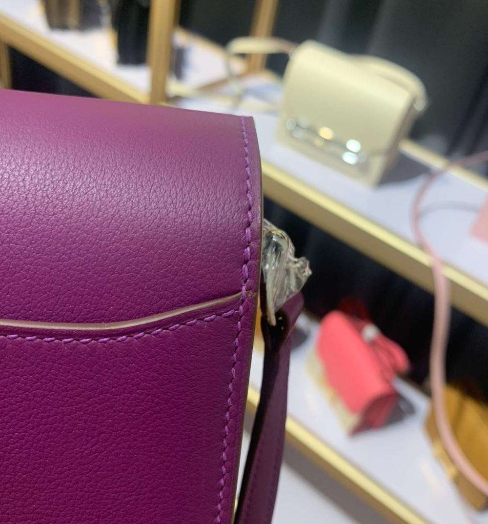 1:1 Replica Mini Evercolor Sac Roulis 19 Black/Green/Purple/Light Pink For Women 19cm / 7.4in