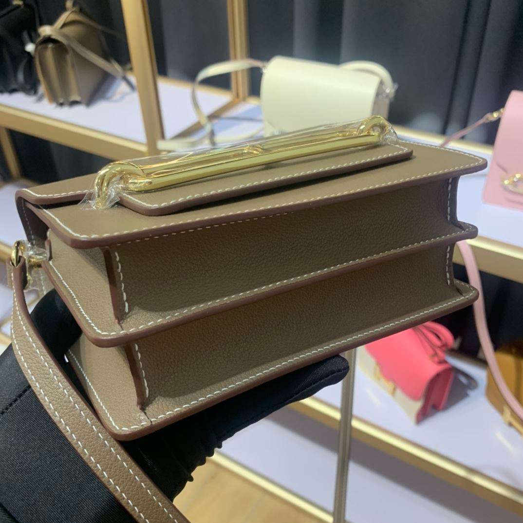 1:1 Replica Mini Evercolor Sac Roulis 19 Green Khaki/Orange/Pink/Grey For Women 19cm / 7.4in - Image 28