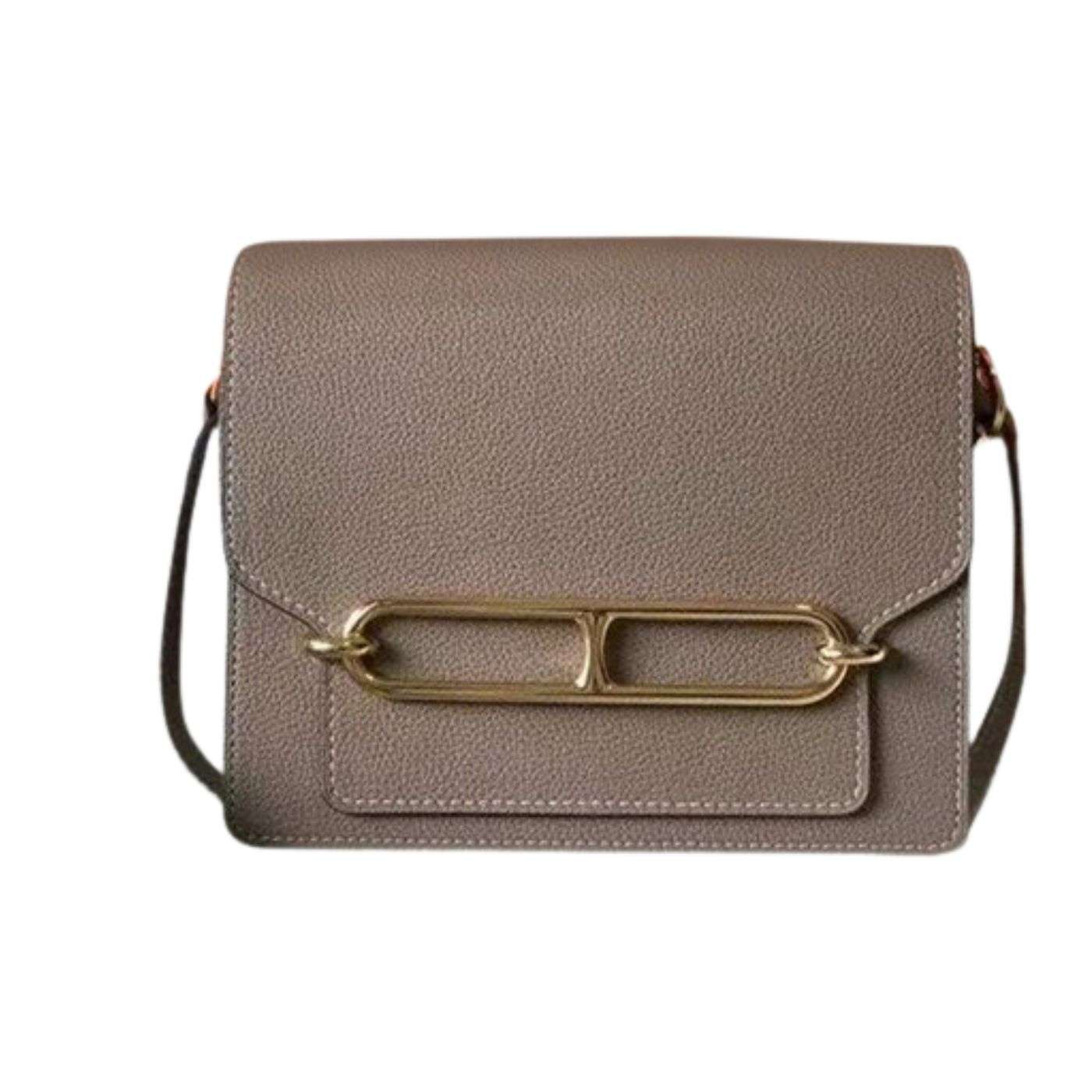 1:1 Replica Mini Evercolor Sac Roulis 19 Green Khaki/Orange/Pink/Grey For Women 19cm / 7.4in