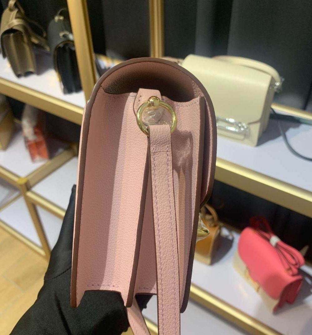 1:1 Replica Mini Evercolor Sac Roulis 19 Green Khaki/Orange/Pink/Grey For Women 19cm / 7.4in