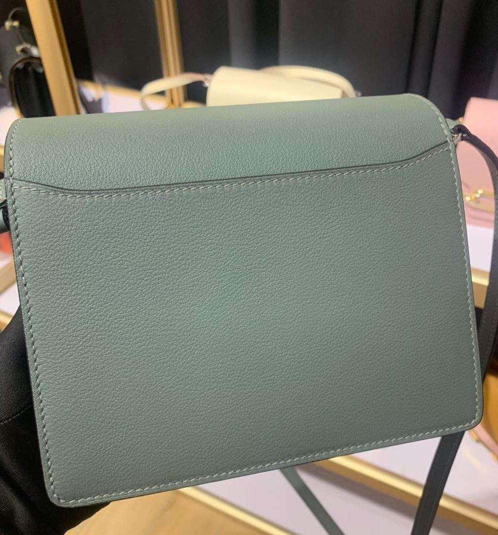 1:1 Replica Mini Evercolor Sac Roulis 19 Green Khaki/Red/Grey/White For Women 19cm / 7.4in