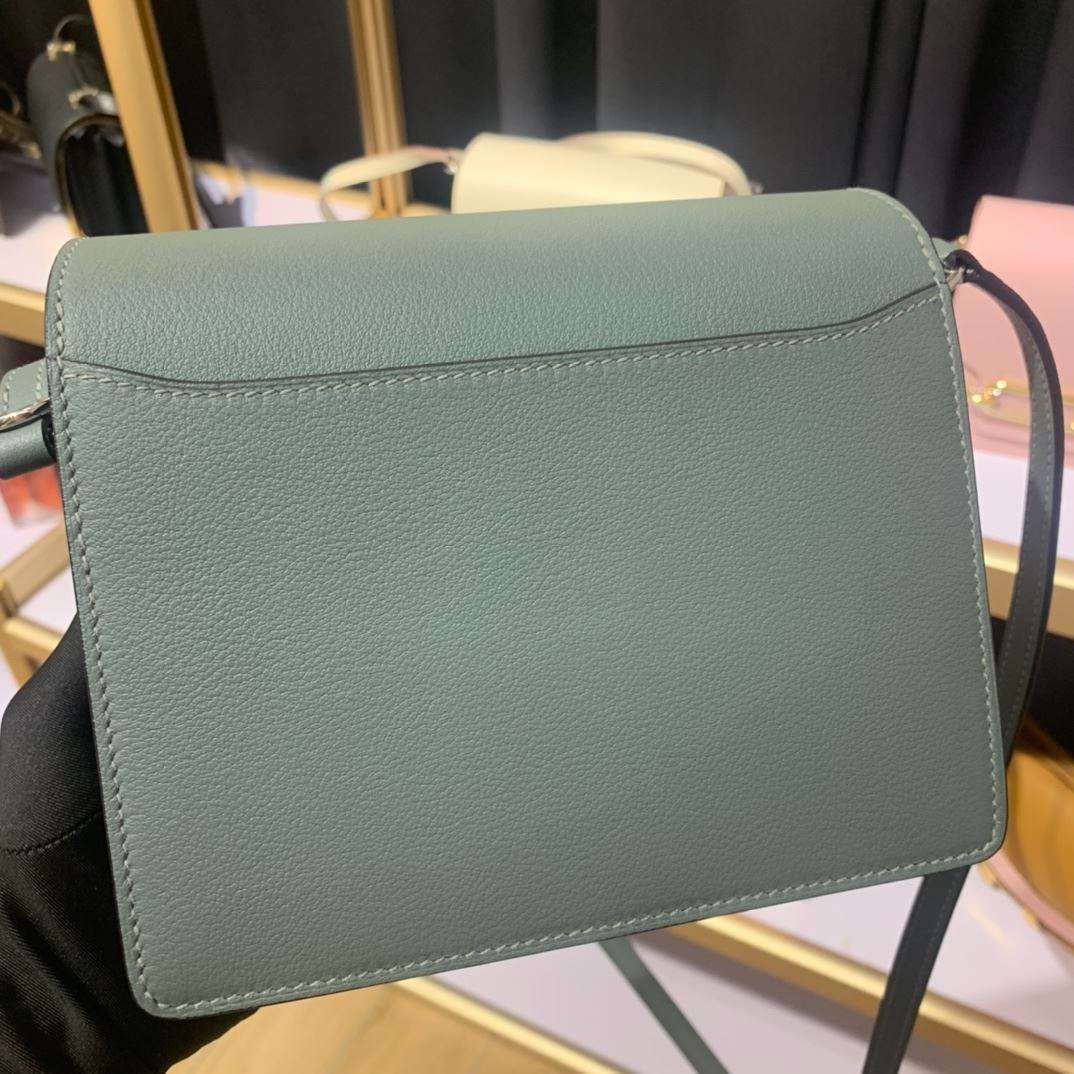 1:1 Replica Mini Evercolor Sac Roulis 19 Green Khaki/Red/Grey/White For Women 19cm / 7.4in - Image 13