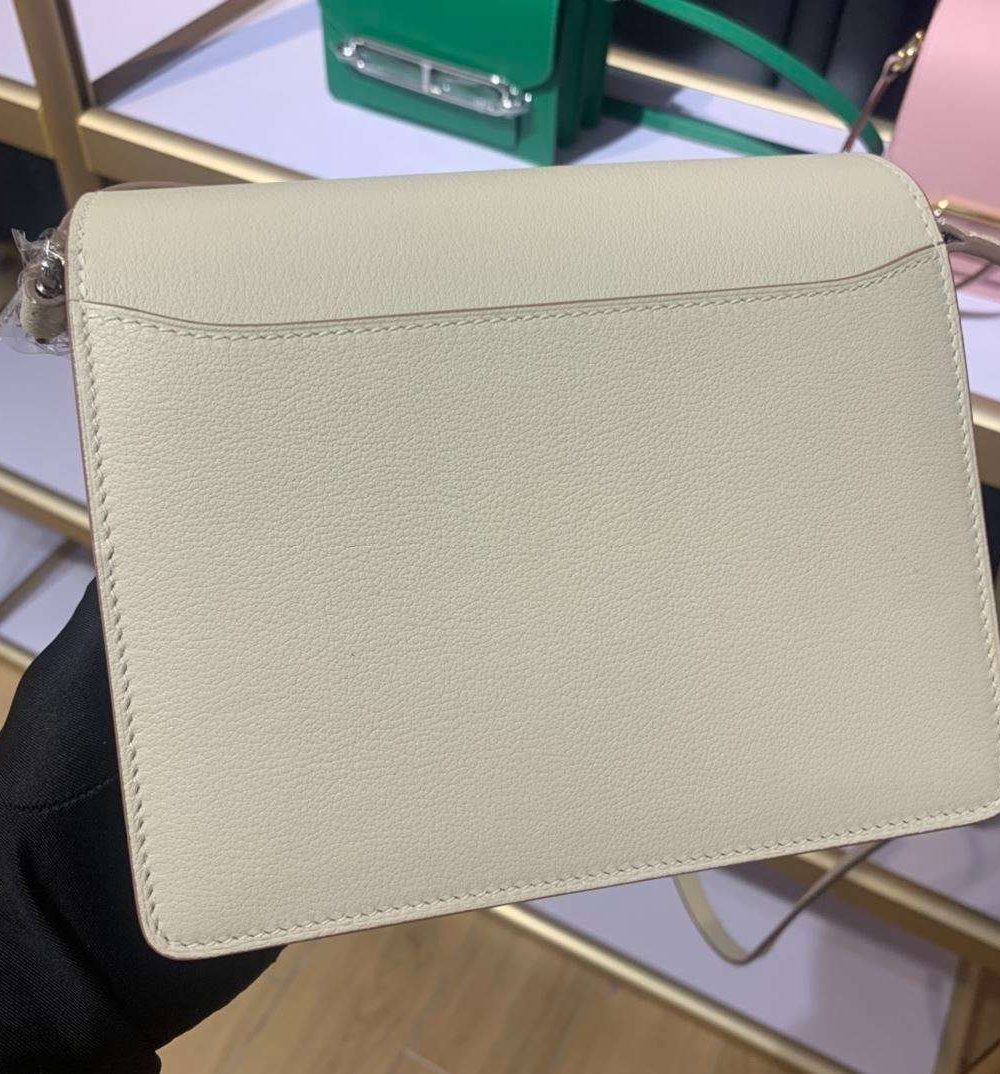 1:1 Replica Mini Evercolor Sac Roulis 19 Green Khaki/Red/Grey/White For Women 19cm / 7.4in