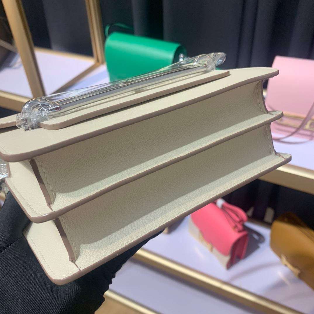 1:1 Replica Mini Evercolor Sac Roulis 19 Green Khaki/Red/Grey/White For Women 19cm / 7.4in - Image 8