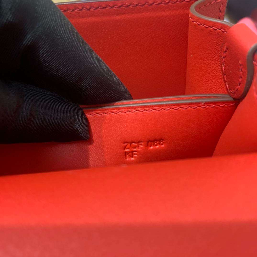 1:1 Replica Mini Evercolor Sac Roulis 19 Green Khaki/Red/Grey/White For Women 19cm / 7.4in - Image 27