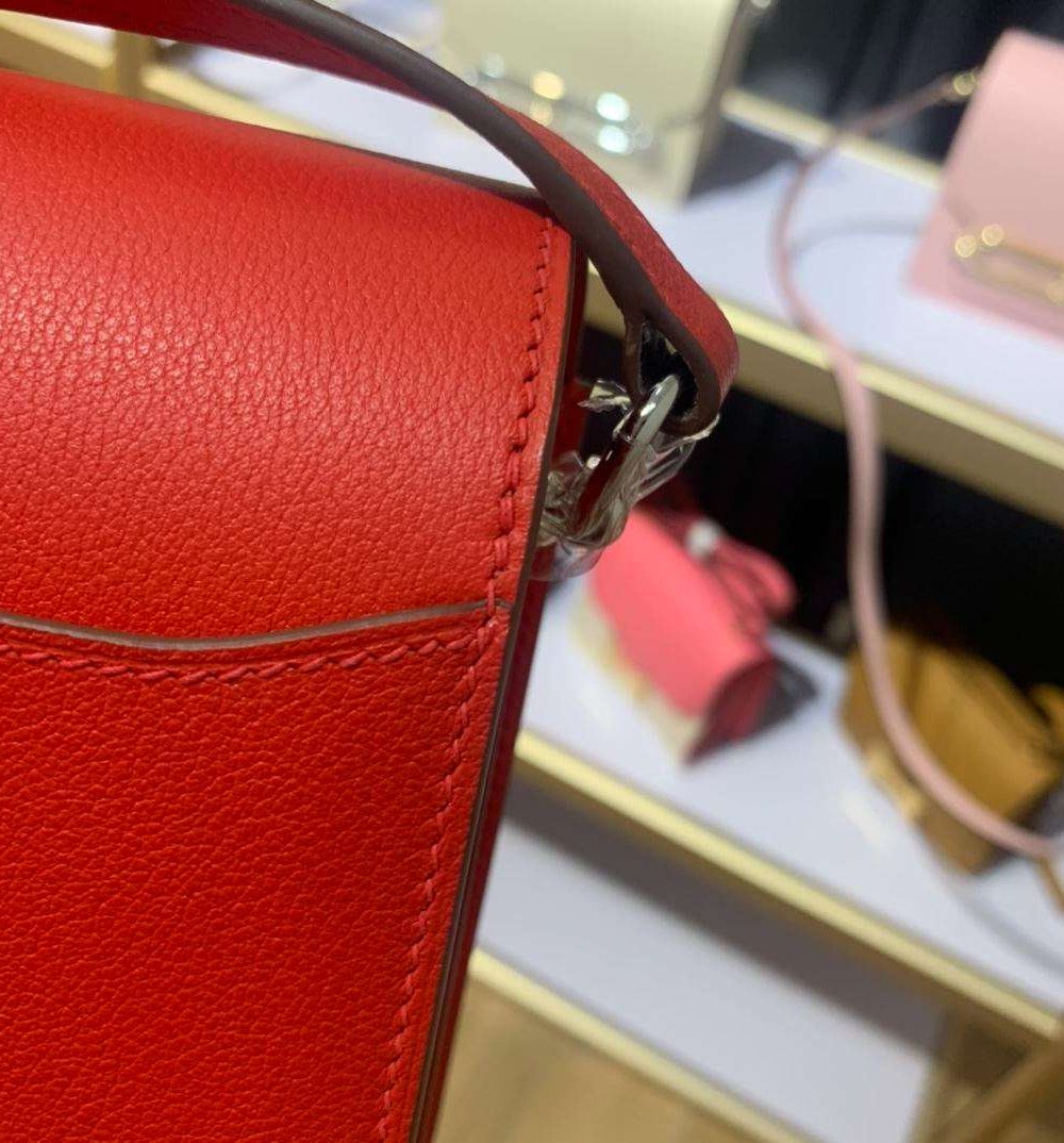 1:1 Replica Mini Evercolor Sac Roulis 19 Green Khaki/Red/Grey/White For Women 19cm / 7.4in