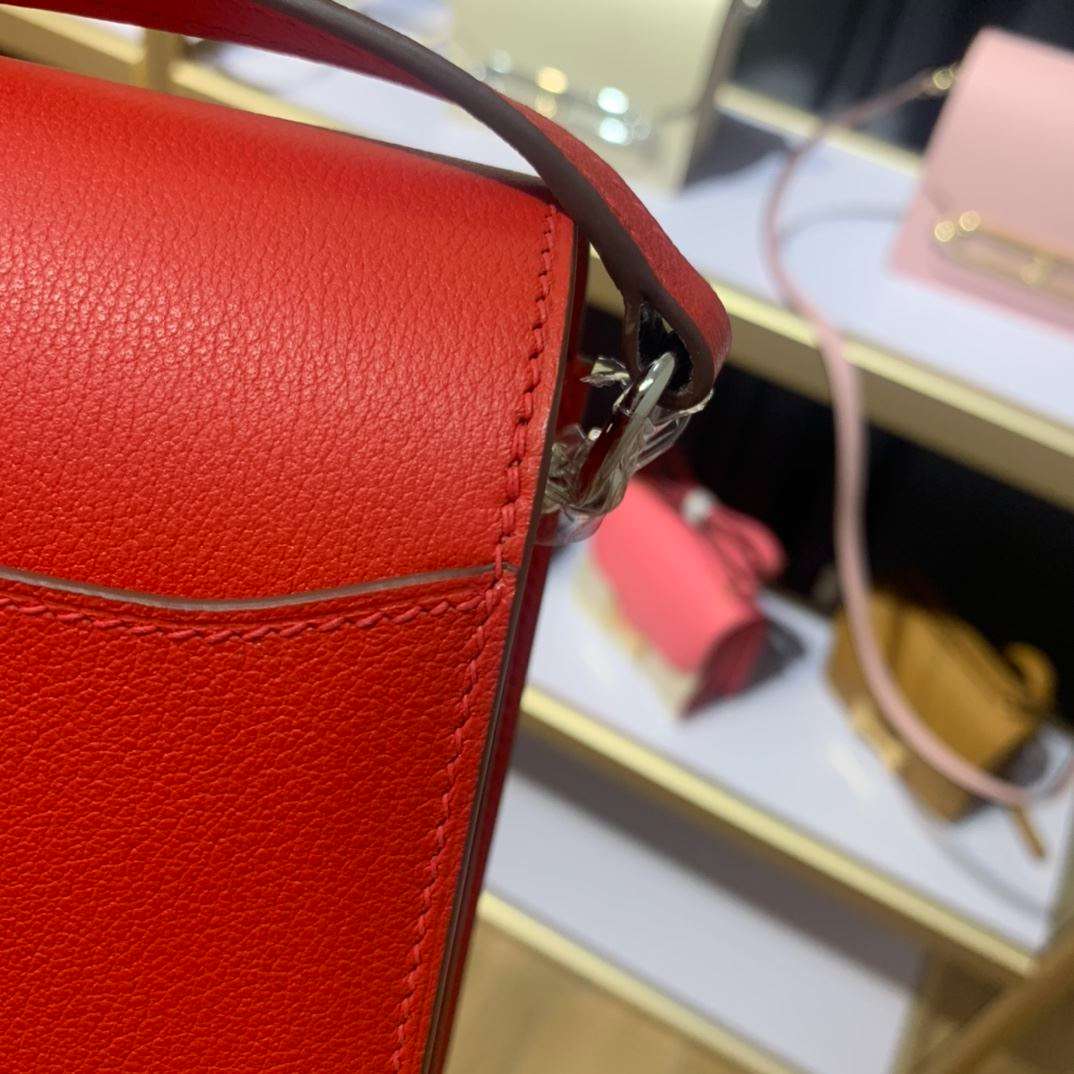 1:1 Replica Mini Evercolor Sac Roulis 19 Green Khaki/Red/Grey/White For Women 19cm / 7.4in - Image 11