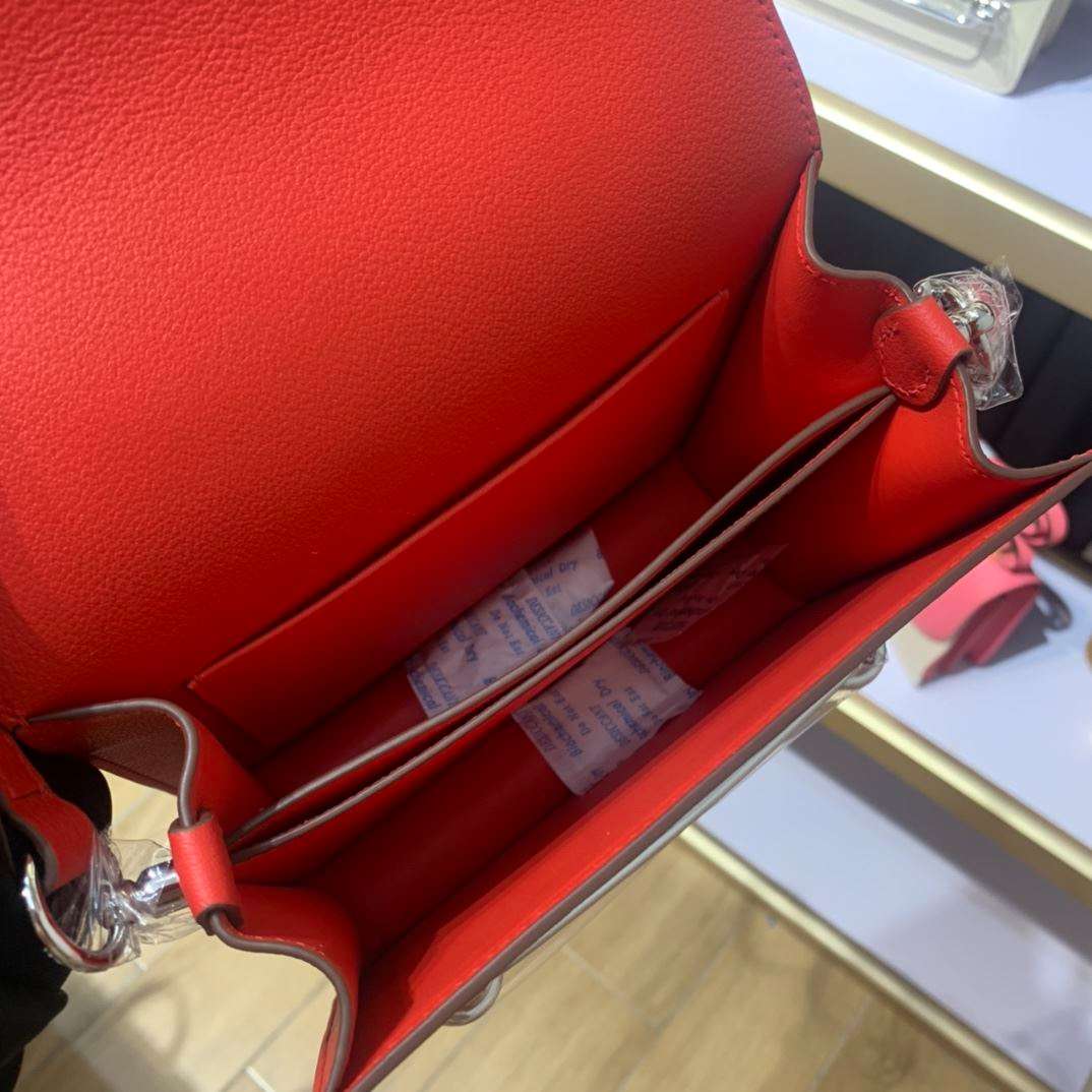 1:1 Replica Mini Evercolor Sac Roulis 19 Green Khaki/Red/Grey/White For Women 19cm / 7.4in - Image 22