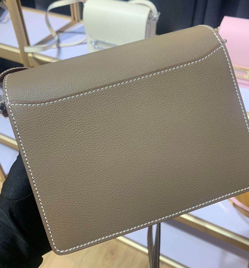 1:1 Replica Mini Evercolor Sac Roulis 19 Green Khaki/Red/Grey/White For Women 19cm / 7.4in