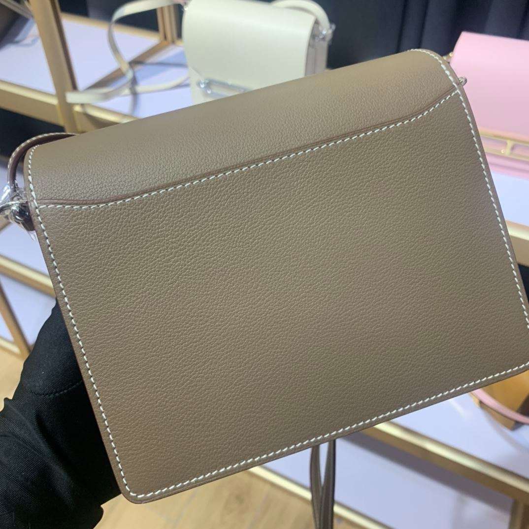 1:1 Replica Mini Evercolor Sac Roulis 19 Green Khaki/Red/Grey/White For Women 19cm / 7.4in - Image 3