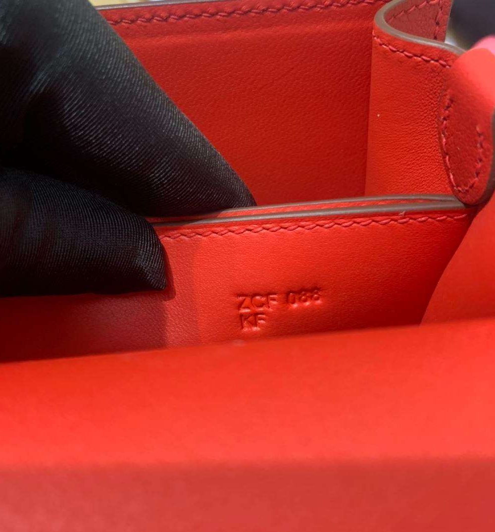 1:1 Replica Mini Evercolor Sac Roulis 19 Green/Red/Purple For Women 19cm / 7.4in